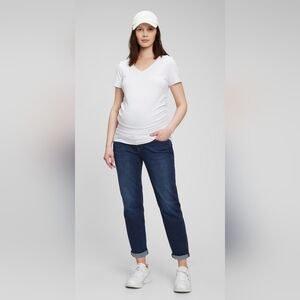 Gap Maternity True Waistband Full Panel Girlfriend Jeans Size 27